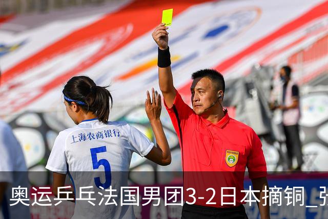 奥运乒乓法国男团3-2日本摘铜 张本智和颗粒无收